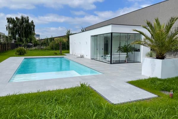 Poolhouse Izegem architectuur